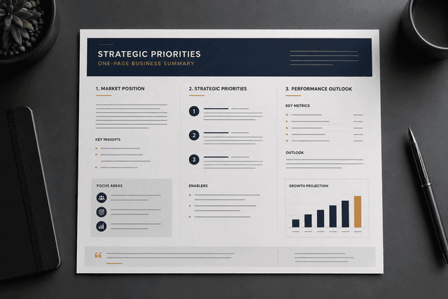Get a structured strategy